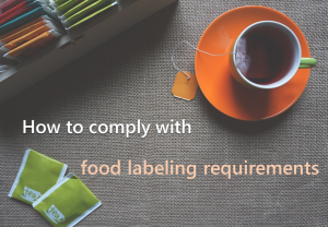 food labeling requirements